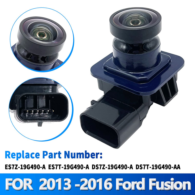 [Australia - AusPower] - Rear View Back Up Camera Multiangle Views Compatible with Ford Fusion 2013-2016 Replaces ES7Z19G490A ES7Z-19G490-A DS7Z19G490A DS7Z-19G490-A 