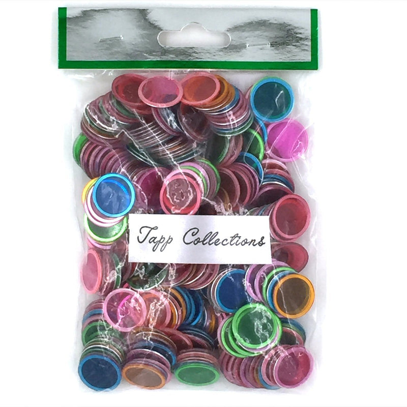 [Australia - AusPower] - Tapp Collections Bingo Transparent Chips 300-pk Assorted Colors 