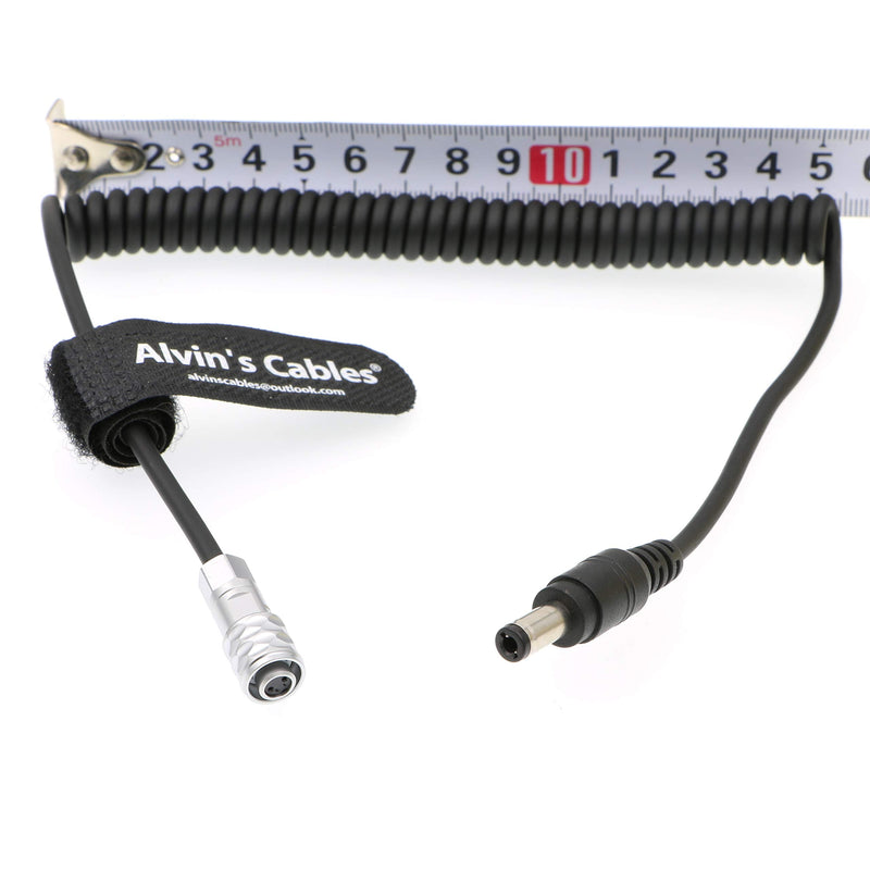 [Australia - AusPower] - Alvin's Cables DC Power Cable for Blackmagic Pocket Cinema 4K BMPCC 4K Coiled Cable Straight DC Coiled Cable 2 