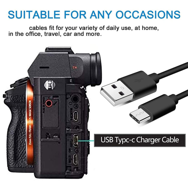 [Australia - AusPower] - Alitutumao USB Interface Charging Data Cable Replacement Photo Transfer Cable Cord Compatible with Nikon Z6 Z7 Canon EOS R RP PowerShot Mark G5X II G7X III Cameras 