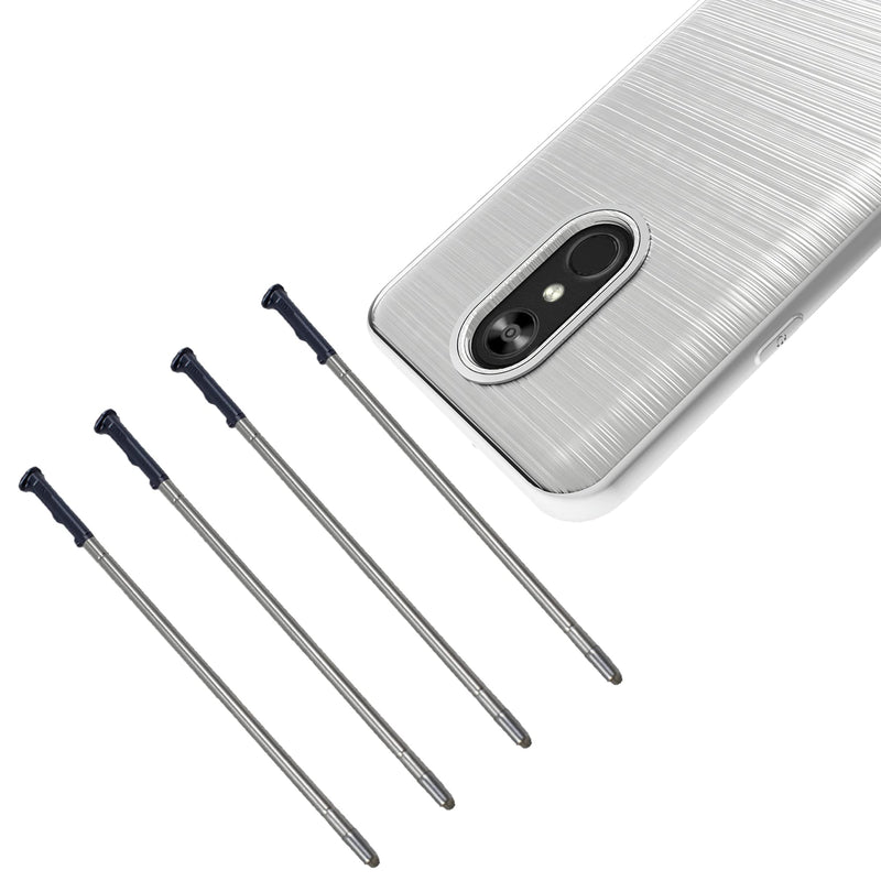 [Australia - AusPower] - Black for Stylo 5 Pen Stylus 5 Pen Replacement Part for LG Stylo 5 Stylo 5+ Q720AM Q720VS Q720MS Q720PS Q720CS Q720MA Stylus S Pen Stylus Pen (4 Pack) 