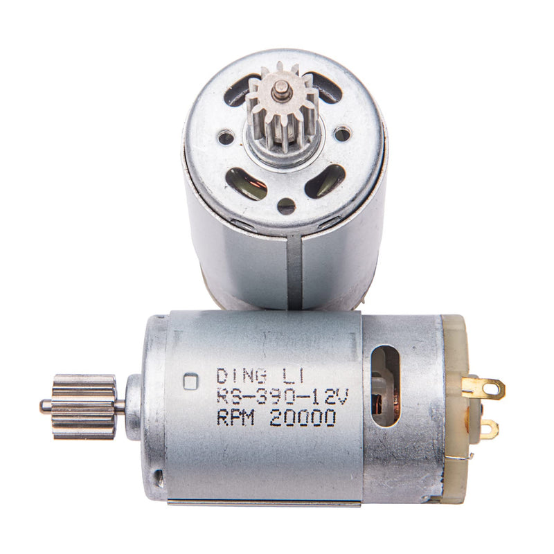 [Australia - AusPower] - jiaruixin 12V390 20000RPM Electric Motor RS390 12V Motor Drive Engine Accessory for Kids Ride On Cars Children Ride on Toys Replacement Parts 