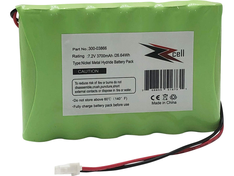 [Australia - AusPower] - ZZcell® High Capacity Battery for 300-03866 Honeywell Alarm Lynx 5100, 5200, 5210, Lynx Touch 7000, Lyric Controller, Lyric Keypad LCP500-L, LYNXRCHKIT-SHA, OSA214, LCP500-4B, 7.2V, 3700mAh 