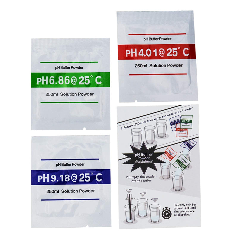 [Australia - AusPower] - TEKCOPLUS 2 in 1 Digital pH Temperature Meter Monitor Tester Sensor Test Kit 0~14.0pH Measure Automatic Calibration BNC Electrode Probe for Hydroponics Aquarium Water Ph/Temp Meter w/ pH Electrode 