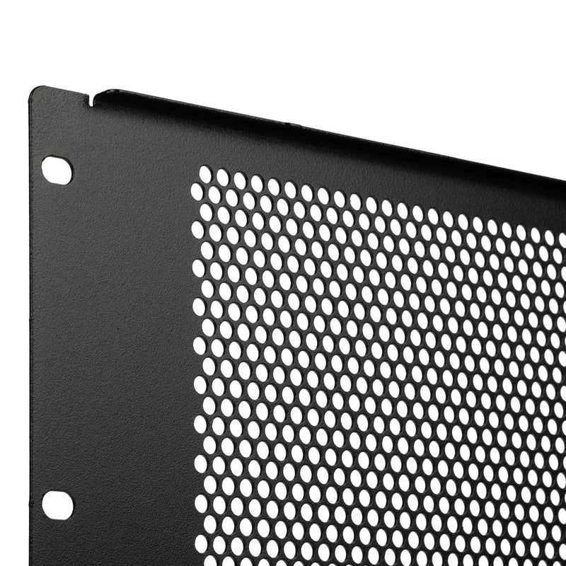 [Australia - AusPower] - NavePoint 4U Blank Rack Mount Panel Spacer with Venting for 19-Inch Server Network Rack Enclosure Or Cabinet Black 