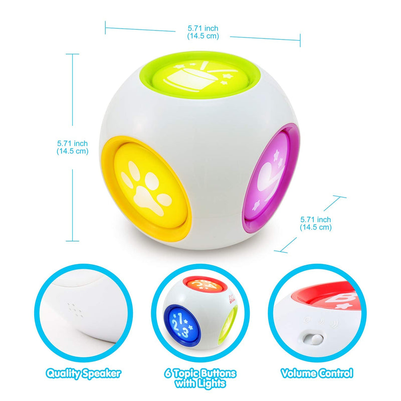 [Australia - AusPower] - BEST LEARNING Learning Cube - Educational Activity Center Block Toy for Infants Babies Toddlers for 6 Month and up - Ideal Baby Toy Gifts 