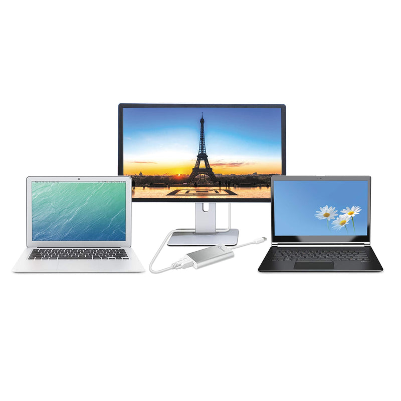 [Australia - AusPower] - j5create USB 2.0 to VGA Display Adapter | Plug & Play USB connectivity, 3 Viewing Modes, Compatible with Windows and Mac 