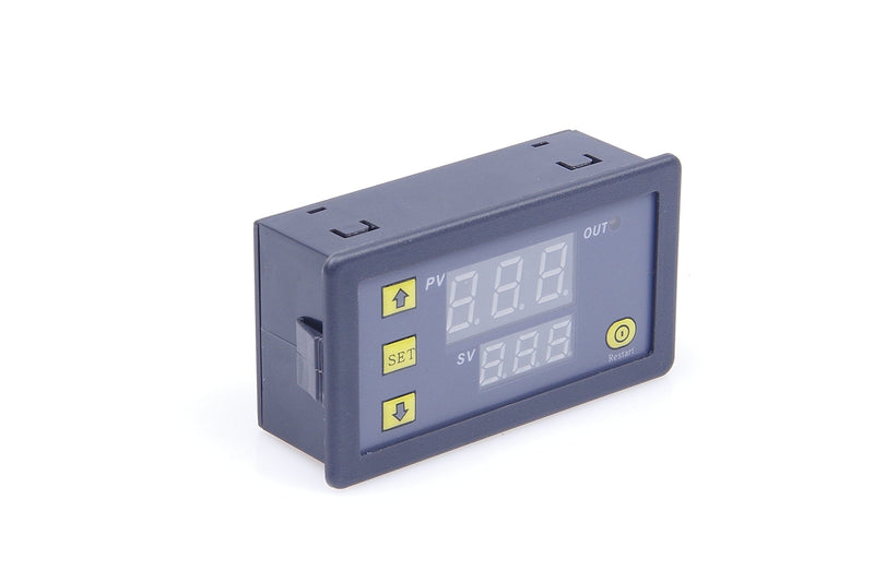 [Australia - AusPower] - KNACRO 1500W DC 5V (5-8V) Automotive Relay Switch, Digital Time Delay Relay Board with Dual-Color (Red+Green) LED Display, On-Off Delay Timer Switch Support Cycle of Time for Car Vehicle 