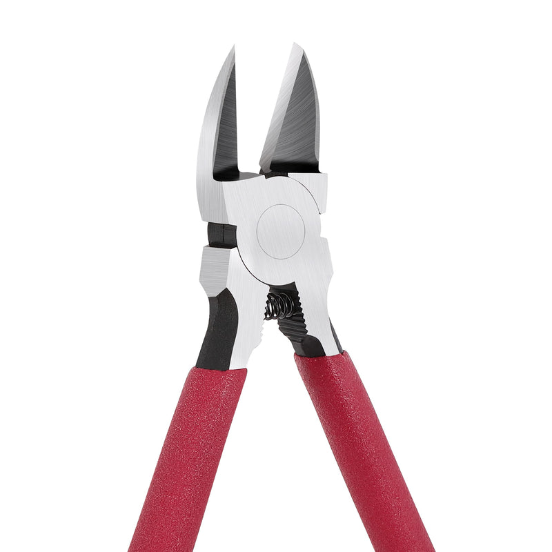 [Australia - AusPower] - IGAN-P6 Wire Flush Cutters, 6-inch Ultra Sharp & Powerful Side Cutter Clippers with Longer Flush Cutting Edge, Ideal Wire Snips for Crafting, Floral, Electrical & Any Clean Cut Needs Pack 1 