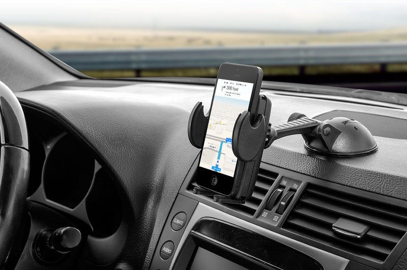 [Australia - AusPower] - Arkon Windshield or Dash Car Phone Holder Mount for iPhone 12 11 XS XR X Galaxy Note 20 10 9 Retail Black Standard Packaging 