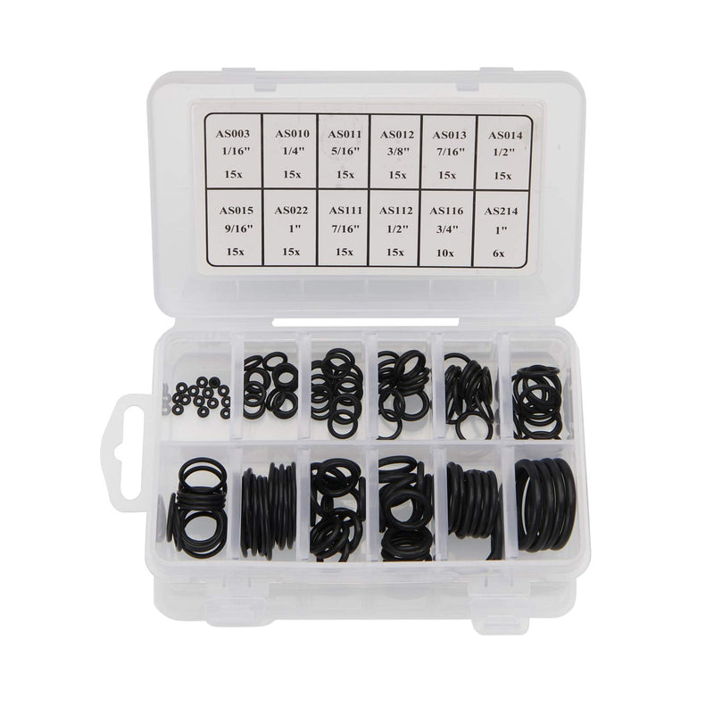 [Australia - AusPower] - BUSY-CORNER 166 Pieces Scuba O-Ring Kit Scuba Diving Rubber Orings, for Dive Hoses Ring Diving Dive Gear Equipment Scuba Tanks 