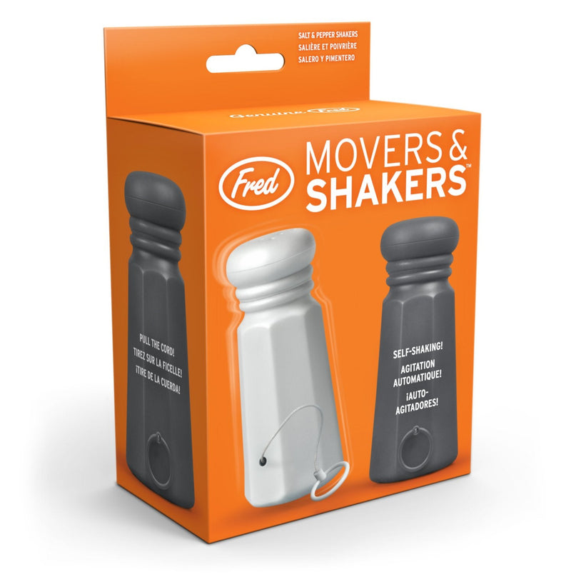 [Australia - AusPower] - Genuine Fred MOVERS & SHAKERS Salt and Pepper Shakers 