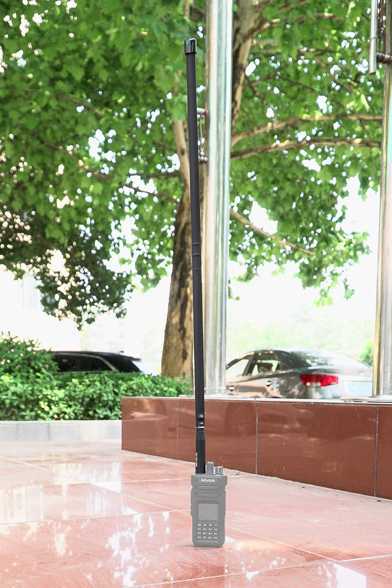 [Australia - AusPower] - Retevis Foldable Tactical Antenna,SMA-F 2m/70cm Dual Band,29inch 5dBi High Gain Antenna for Baofeng UV-5R BF-F8HP BF-888s Retevis RT29 RT-5R RT5 RT-5RV RT21V RT6 Ailunce HD1 Walkie Talkies(1 Pack) 