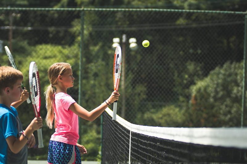 [Australia - AusPower] - Gamma Sports Junior Tennis Racquet: Quick Kids 19 Inch Tennis Racket - Prestrung Youth Tennis Racquets for Boys and Girls - 93 Inch Head Size 25" - Green 