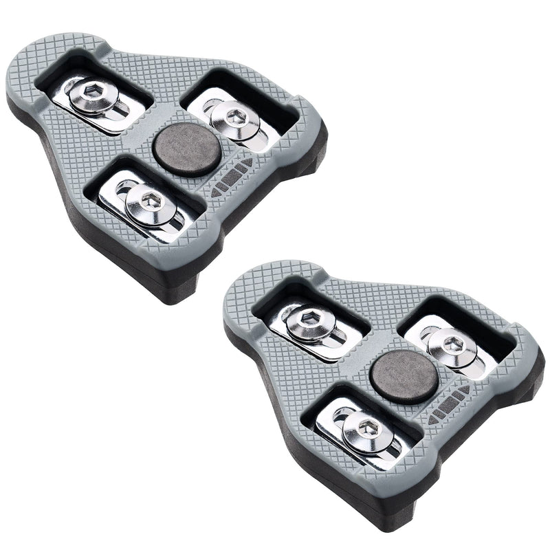 [Australia - AusPower] - CyclingDeal Compatible with Peloton Look Delta (0 Degree Fixed Floating) Bike Cleats - Indoor Cycling & Road Bicycle Cleat Set - Fully Identical or Compatible with Peloton Indoor Bikes Pedals and Shoes 