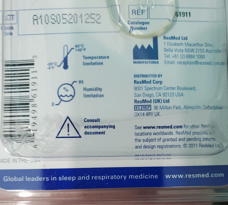 [Australia - AusPower] - ResMed Gecko Nasal Pad, Size S 