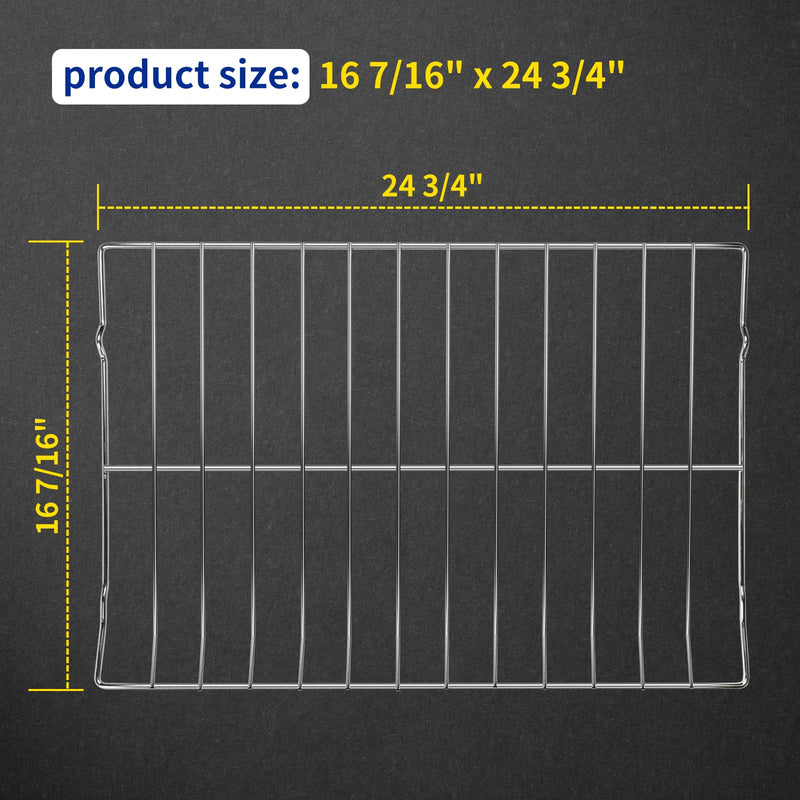 [Australia - AusPower] - Vsttar DG75-01001C Rack-Flat Compatible With Samsung Range Stove Oven AP4411894, PS2358516,16 7/16" D x 24 3/4" W 1 