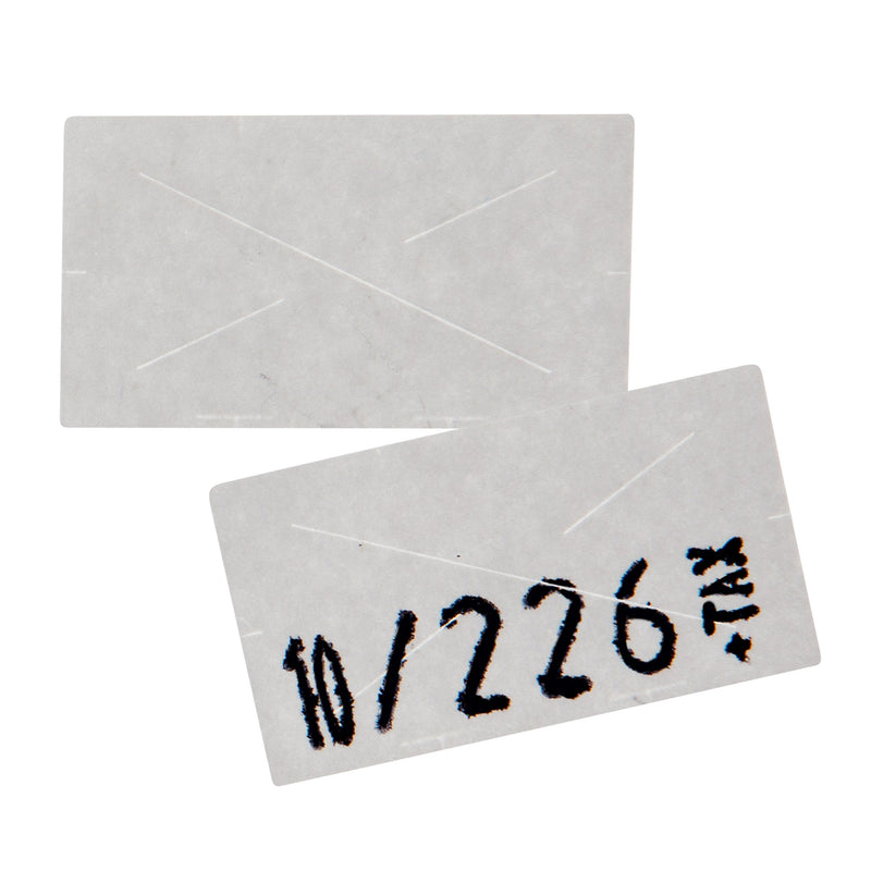 [Australia - AusPower] - 2212 White Pricing Labels for Garvey Contact 22-6/22-7/22-8 Price Gun – 9 Rolls, 11,000 Pricemarking Labels 1 Sleeve - 9 Rolls -White 