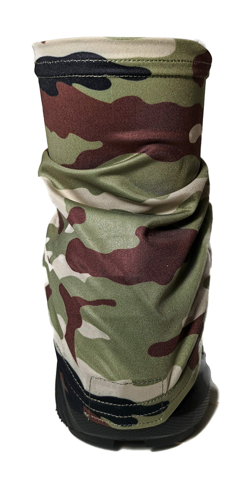 [Australia - AusPower] - Wapiti Designs Go-Long Gaiters Trail Running Shoe Gaiters for Running, Hiking, or Long Distance Backpacking Camo S/M 