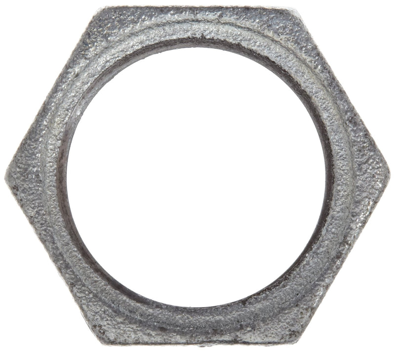[Australia - AusPower] - Anvil 8700162707, Malleable Iron Pipe Fitting, Locknut, 1-1/2" NPT Female, Galvanized Finish 1-1/2" 