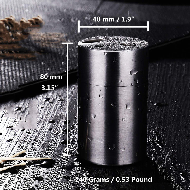 [Australia - AusPower] - Makidar Toothpicks Holder Dispenser Stainless Steel (Chromed) Chromed 