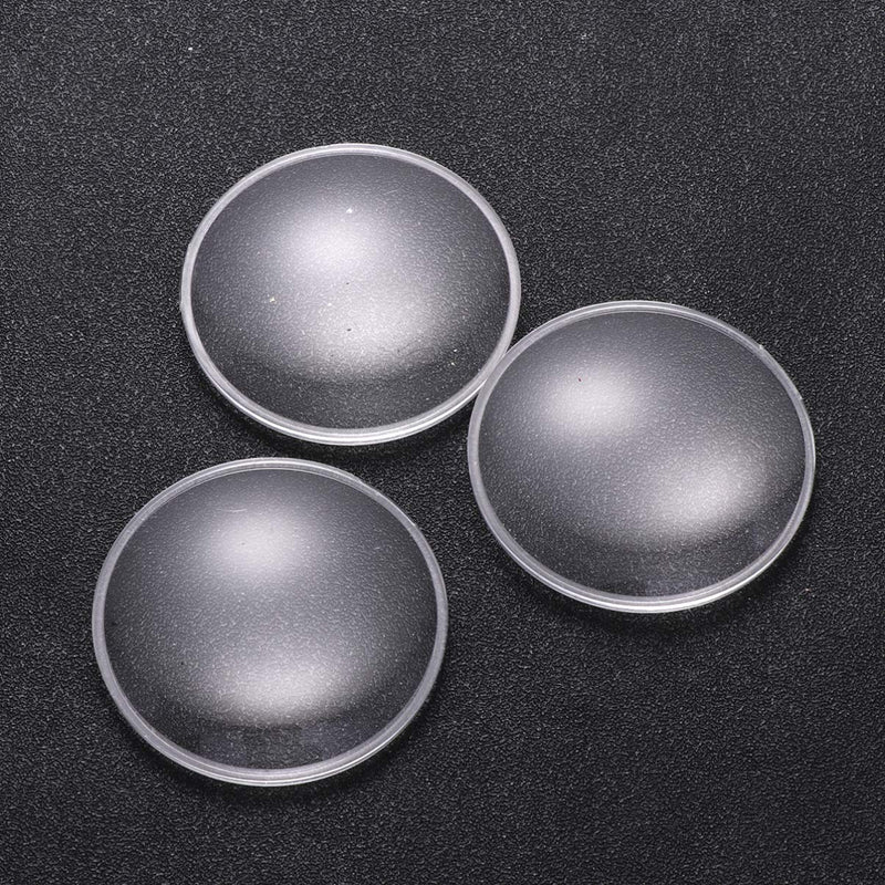 [Australia - AusPower] - Hemobllo Optical 3D Lens for Magnifier - 20 Pcs 42mm Diameter Double Convex Lenses 68mm Focal Lengths Biconvex Lens Magnifying Glass Lens Optical Plastic PMMA Lens 