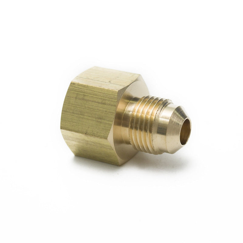 [Australia - AusPower] - LTWFITTING Brass Flare 3/8" OD x 1/2" Female NPT Female Connector Tube Fitting(Pack of 5) 