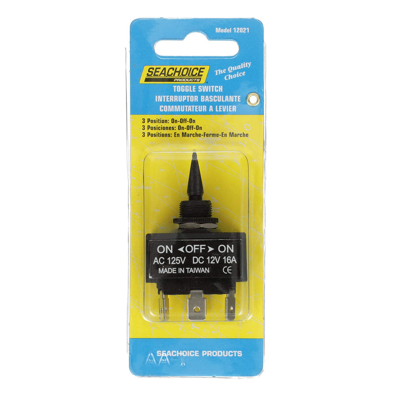 [Australia - AusPower] - SEACHOICE 12021 3- Position Toggle Switch On/Off/On 