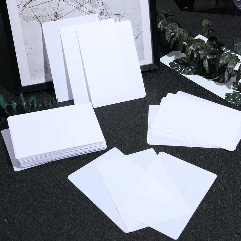 [Australia - AusPower] - 60 Pieces White Card Dividers Trading Card Dividers Frosted Style Brand Large Size Baseball Card Dividers for Games and Sports Cards 