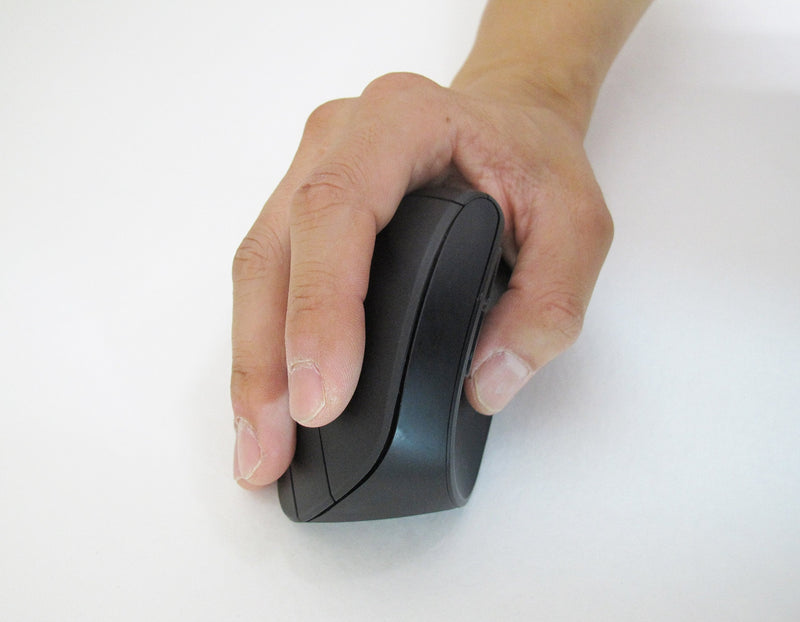 [Australia - AusPower] - MOJO Silent Bluetooth Vertical Mouse - Wireless Optical Ergonomic Mouse w/Adjustable Sensitivity Bluetooth Only 