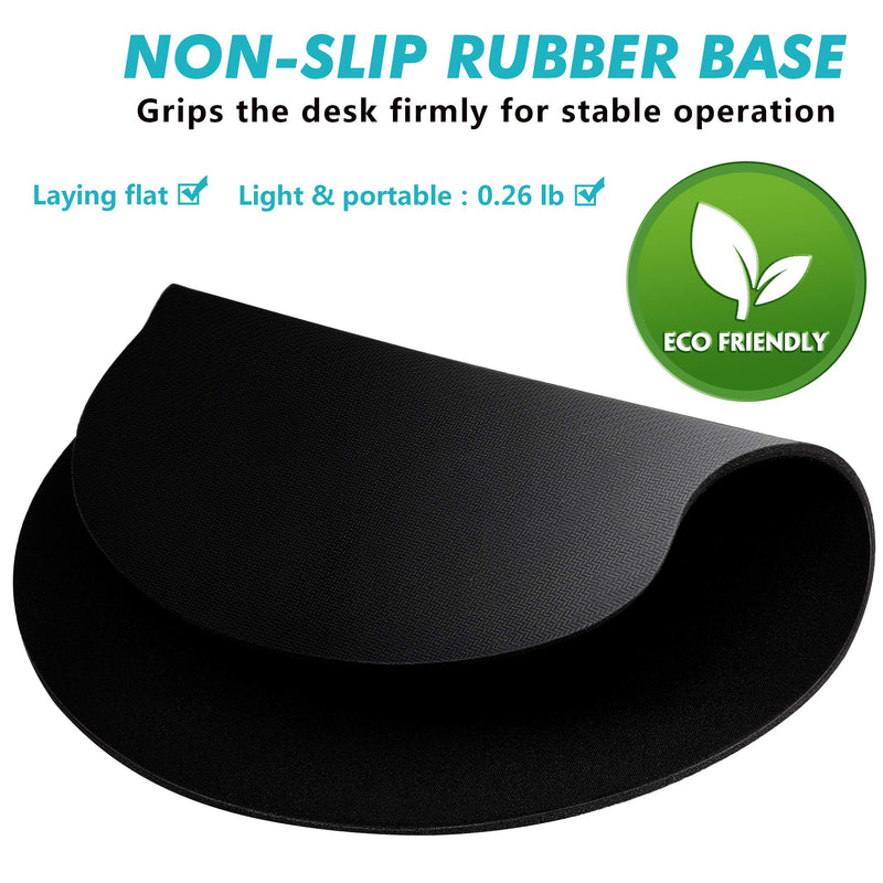 [Australia - AusPower] - Ergonomic Mouse Pad with Wrist Support, Premium Memory Foam Keyboard Wrist Support Bar and Mouse Wrist Rest Pads Set- for Comfortable Typing &Wrist Pain Relief Mouse Pad with Wrist Support Bar 1 