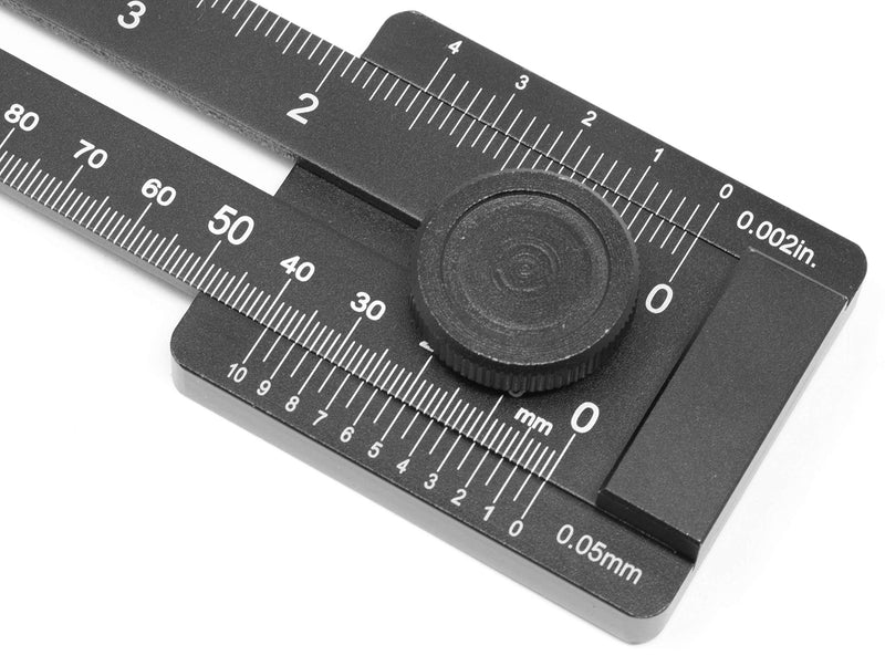 [Australia - AusPower] - WEN ME251R 10-Inch Aluminum Offset Marking Gauge and Layout Tool with Laser-Etched Scale 
