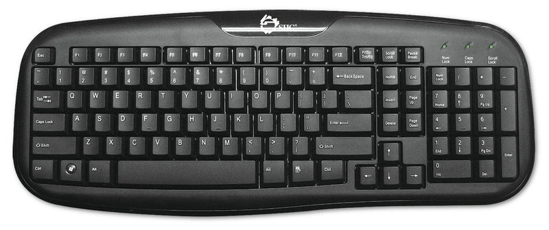 [Australia - AusPower] - SIIG USB 1.1 Desktop Keyboard (JK-US0012-S1) 