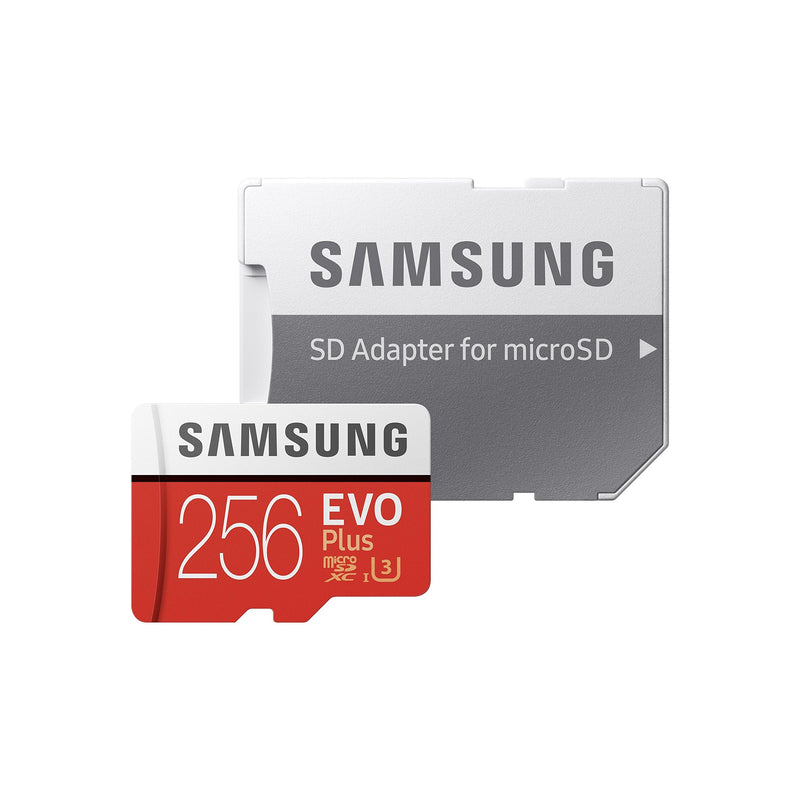 [Australia - AusPower] - Samsung 256GB EVO Plus Class 10 UHS-I microSDXC U3 with Adapter (MB-MC256GA) 256 GB 