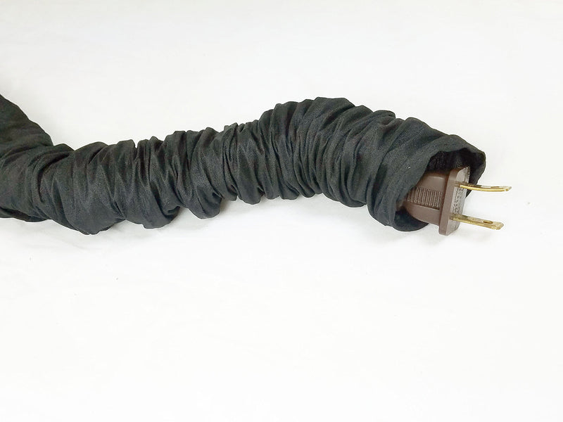 [Australia - AusPower] - Black Night CoverEase 9 Feet Lamp Cord Cover Tube 