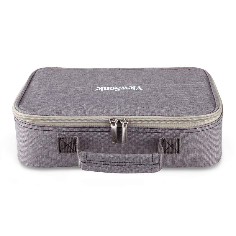 [Australia - AusPower] - ViewSonic PJ-CASE-010 Zipped Soft Padded Carrying Case for M1 Projector Gray M1 Series 