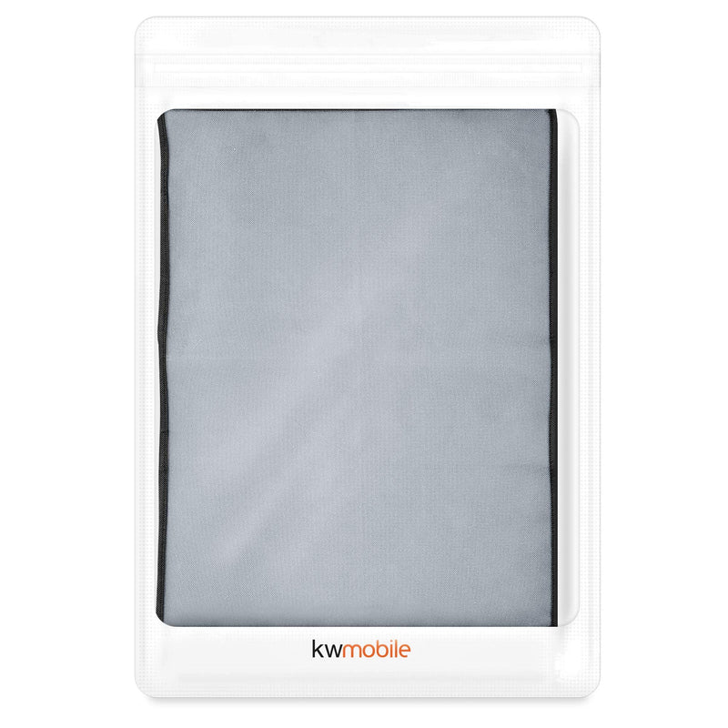 [Australia - AusPower] - kwmobile Monitor Cover Compatible with 27-28" Monitor - Monitor Cover Dust PC Screen Protector - Light Grey 