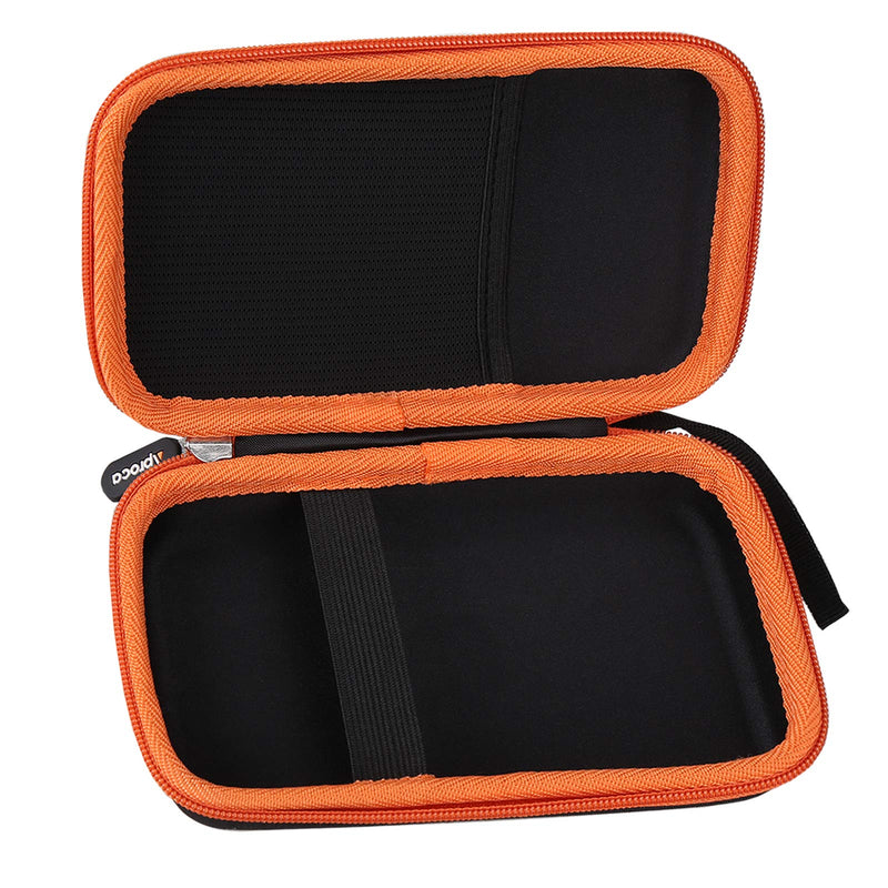 [Australia - AusPower] - Aproca Hard Storage Travel Case, for Calculated Industries 4080 4065 Construction Master Pro Calculator Black-orange zipper 