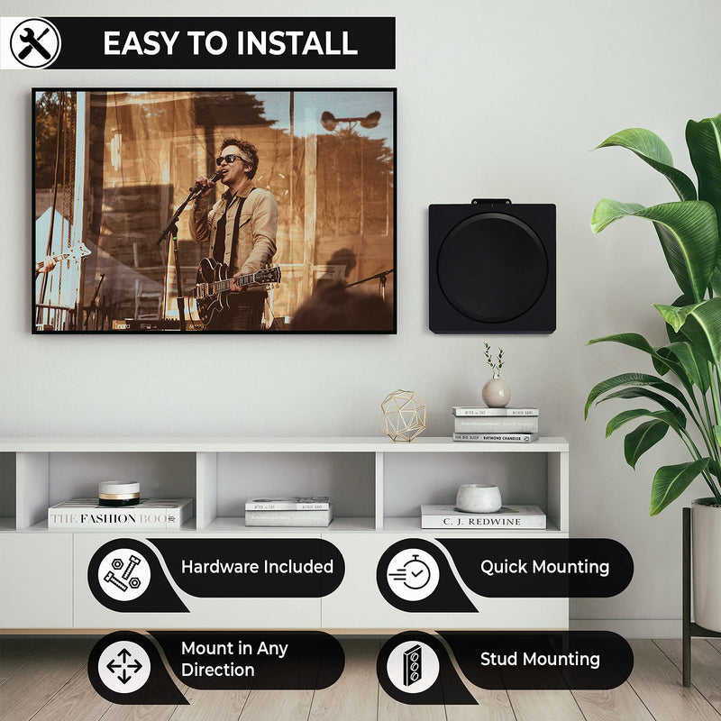 [Australia - AusPower] - HumanCentric Wall Mount Compatible with Sonos Amp | Mounting Bracket for Sonos Wireless Amplifier | Mount Sonos Amp in Any Direction 