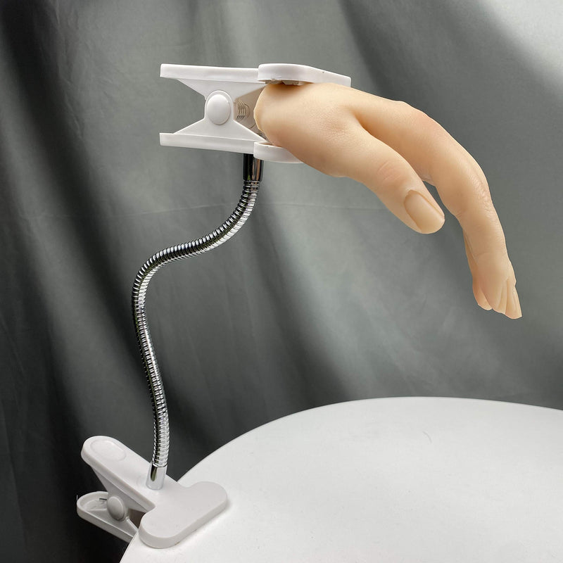 [Australia - AusPower] - Gooseneck Bed Phone Holder Mount Flexible Long Arm Clip Clamp for Desk, Nail Practice Hands Bendy Lazy Bracket Bedside Stand CL04 