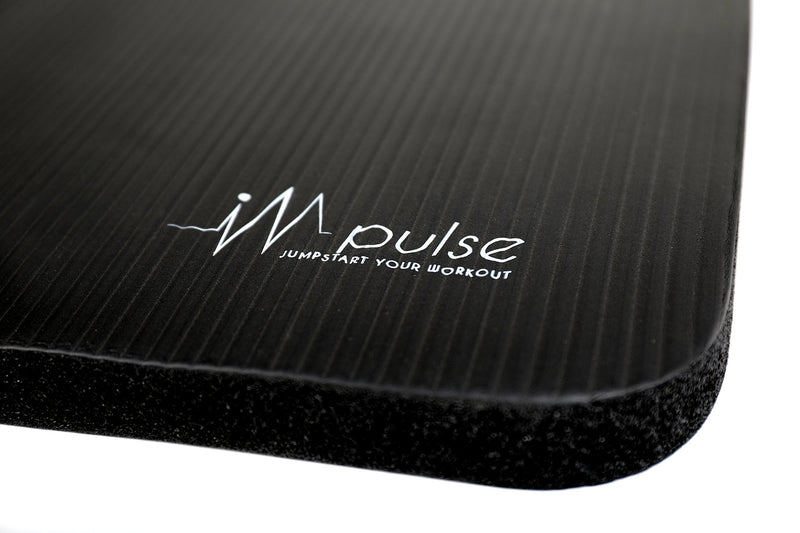 [Australia - AusPower] - Impulse Fitness Knee Mat - Extra Thick and Soft 1" (25mm) Pad Provides Cushion for Kneeling and Elbows | Great Portable Exercise Mat for Planks, Ab Rollers, Yoga 