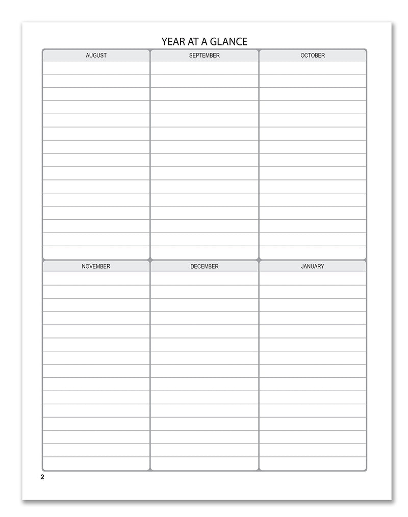[Australia - AusPower] - BookFactory Teacher’s Planner/Teachers Lesson Planner Notebook/Record Book/Organizer/Calendar/Grades/Seating - 170 Pages - 8.5” X 11” Wire-O (JOU-170-7CW-A(TeacherRecordBook)) 