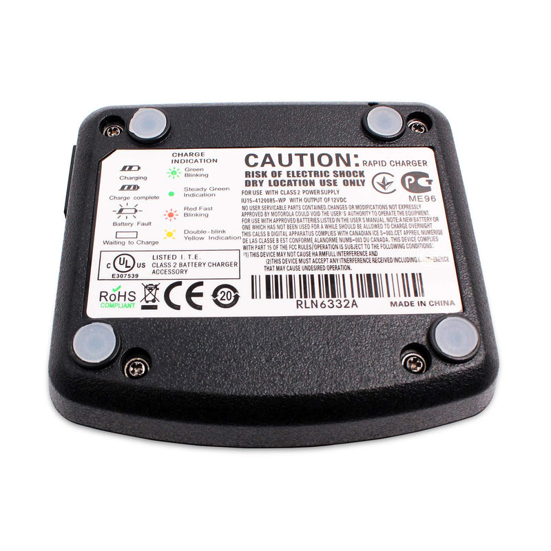 [Australia - AusPower] - Replace RLN6332A RLN6305 RLN6308 Charger Compatible for Motorola CP110 RDM2070D RDU4100 RDV5100 RDU2020 RDU2080D RDV2020 RDV2080D RDM2080 RDU4160D Radios 
