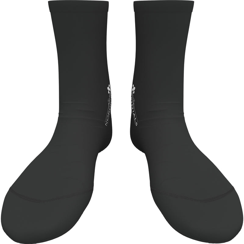 [Australia - AusPower] - Beach Socks (1 Pair) Wear in Sand, Playing Volleyball & Soccer - Kids, Women & Men X-Small Black 