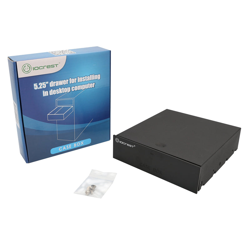 [Australia - AusPower] - Syba "I/O Crest Blank Tray Storage Box Drawer for 5.25"" Bay Drive SY-ACC65085 
