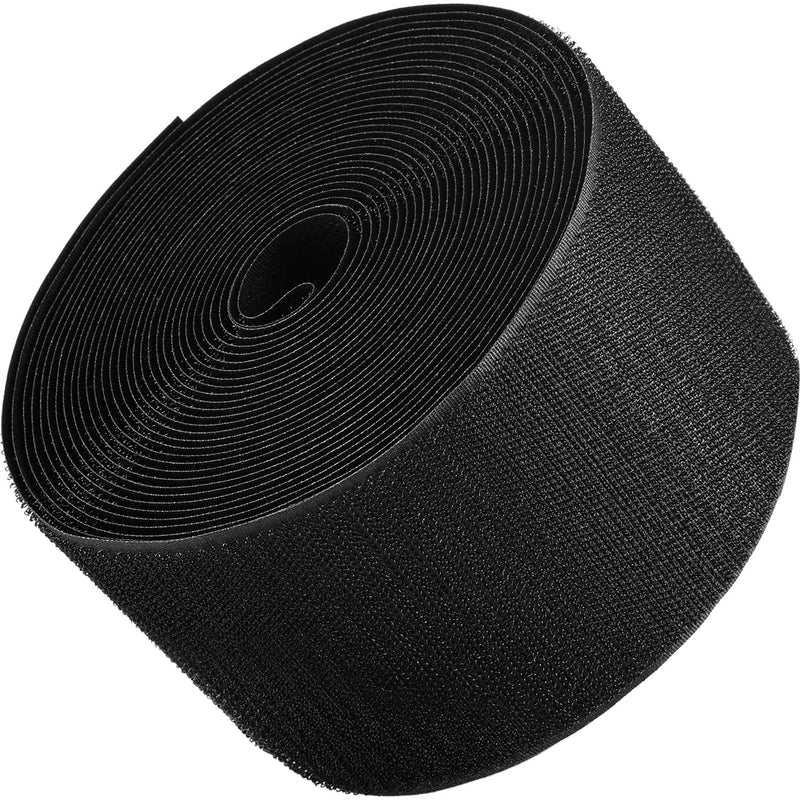 [Australia - AusPower] - 1 Piece (24 Feet in Length) Black Cable Floor Strip Carpet Floor Cord Cover Cable Protector Cable Management, Protect Cords and Prevent a Trip Hazard 
