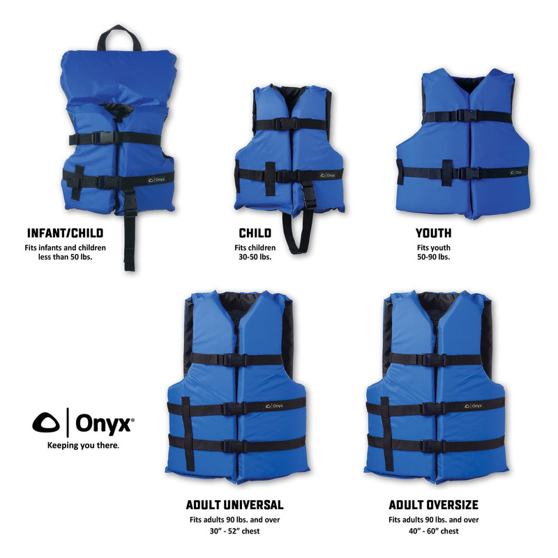 [Australia - AusPower] - Onyx General Purpose Boating Vest Blue Child 