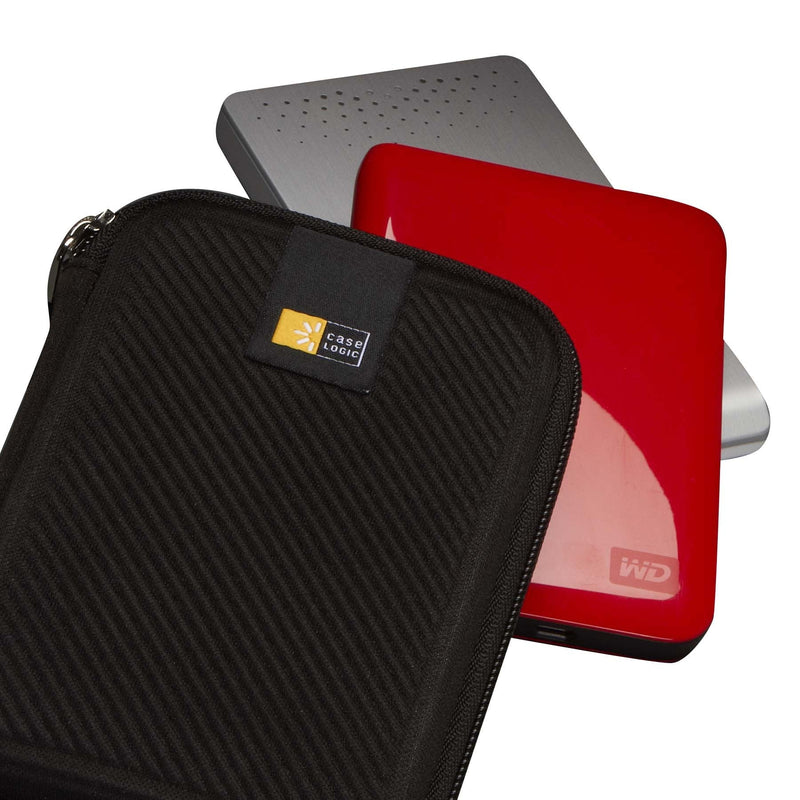 [Australia - AusPower] - Case Logic EHDC-101 Hard Shell Case for 2.5-Inch Portable Hard Drive - Black 