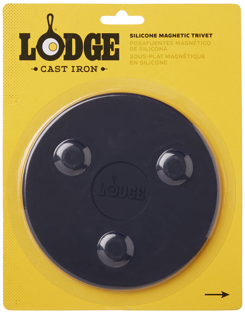 [Australia - AusPower] - Lodge Silicone Magnet Trivet, 5.75 inches, Black 