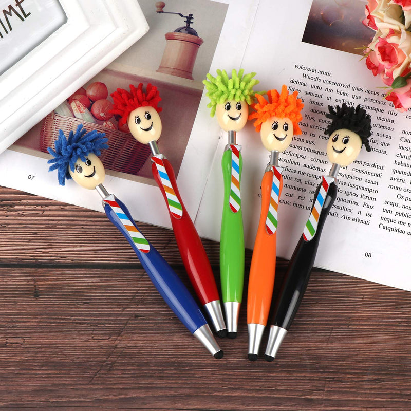 [Australia - AusPower] - 15 Pieces Mop Topper Pens Screen Cleaner Pens Duster Pen Stylus for Kids Adults Daily Use 